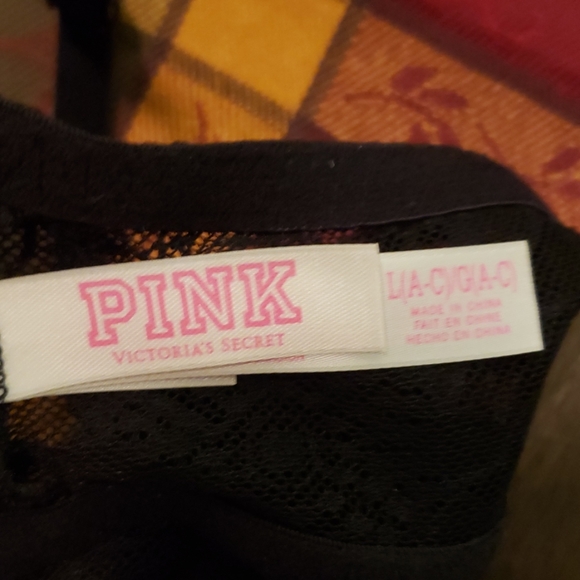 New PINK Victoria's Secret Pushup Lace Bralette Large - Picture 6 of 8
